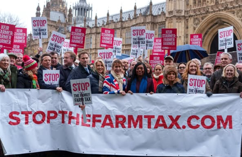 Conservative MPs Stop supporting the stop the farm tax campaign