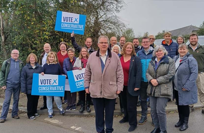 Conservative campaigners in the Blackmoor Vale by-election